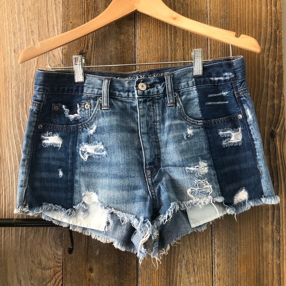 American Eagle | Vintage Hi-Rise Festival Shorts - Picture 4 of 9